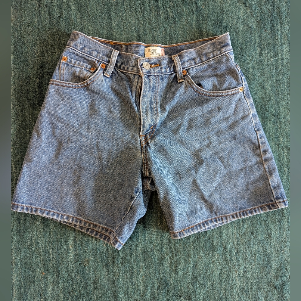 Levi's Blue Denim Shorts